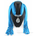 fashion sexy women blue jersey alloy scarf jewelry bufanda infinito bufanda by Real Fashion